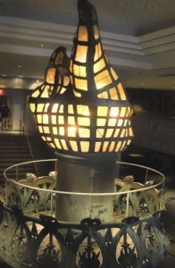 Original Statue of Liberty Torch